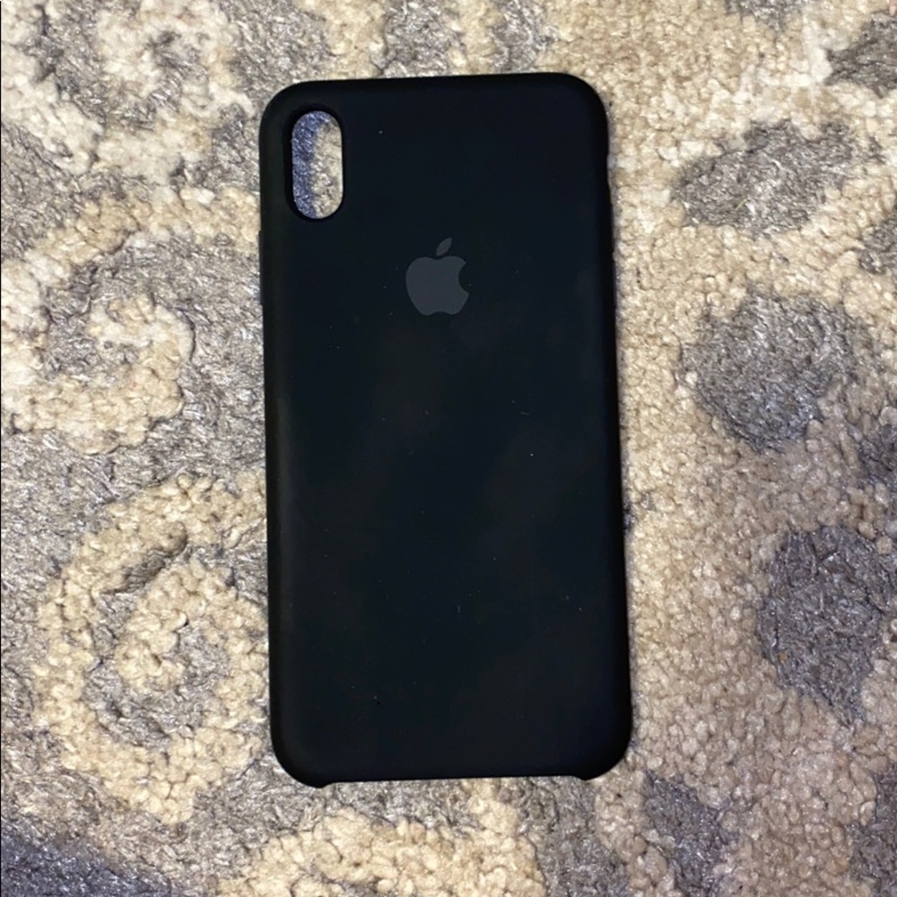 IPHONE XS MAX BLACK APPLE CASE